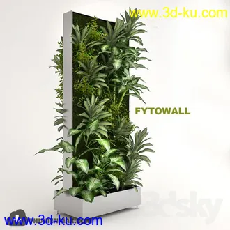 墙植物模型合集的图片