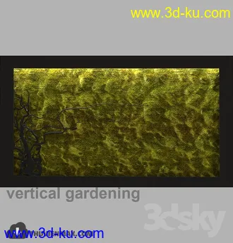 墙植物模型合集的图片