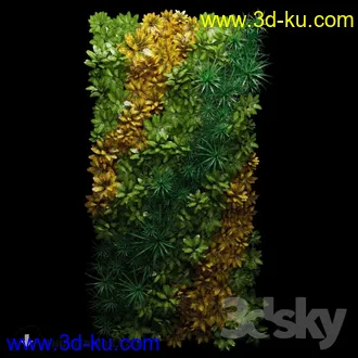墙植物模型合集的图片