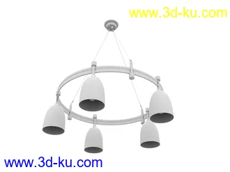 天花吊灯模型,挂灯模型合集共52个的图片