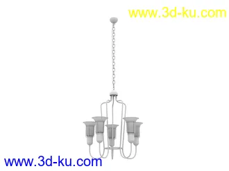 天花吊灯模型,挂灯模型合集共52个的图片