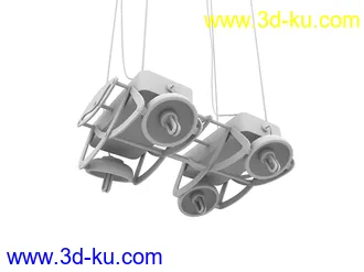 天花吊灯模型,挂灯模型合集共52个的图片