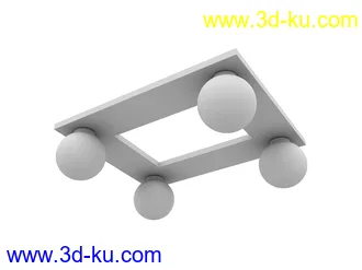 天花吊灯模型,挂灯模型合集共52个的图片