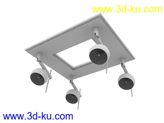 天花吊灯模型,挂灯模型合集共52个的图片