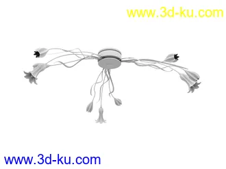 天花吊灯模型,挂灯模型合集共52个的图片31