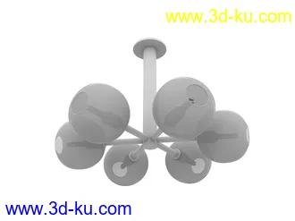 天花吊灯模型,挂灯模型合集共52个的图片41