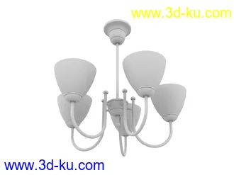 天花吊灯模型,挂灯模型合集共52个的图片42