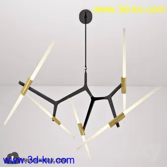 现代吊灯模型合集的图片7