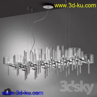 现代吊灯模型合集的图片