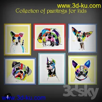 相册模型,相框模型,照片框架,木框架,铁框架等模型合集的图片