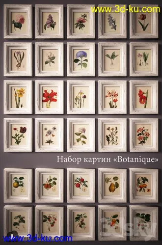 相册模型,相框模型,照片框架,木框架,铁框架等模型合集的图片