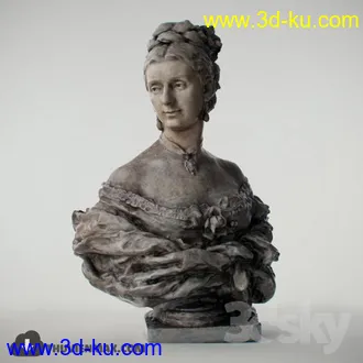 人像模型,雕塑模型,雕刻模型,铜像,蜡像,艺术人像等模型合集的图片