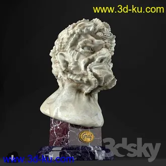 人像模型,雕塑模型,雕刻模型,铜像,蜡像,艺术人像等模型合集的图片