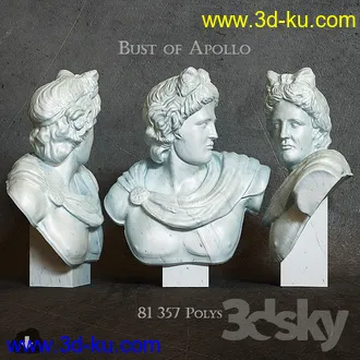 人像模型,雕塑模型,雕刻模型,铜像,蜡像,艺术人像等模型合集的图片