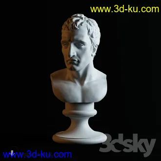 人像模型,雕塑模型,雕刻模型,铜像,蜡像,艺术人像等模型合集的图片