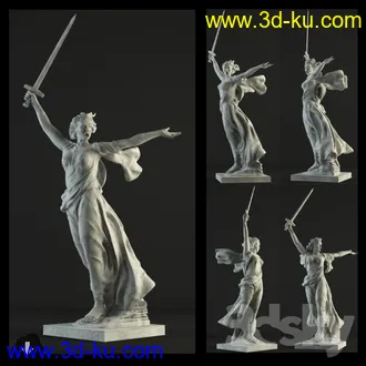 人像模型,雕塑模型,雕刻模型,铜像,蜡像,艺术人像等模型合集的图片