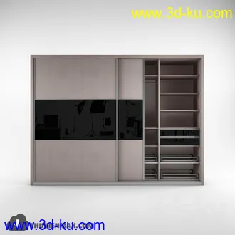 现代衣柜模型合集的图片2