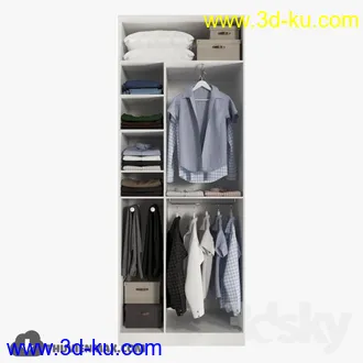 现代衣柜模型合集的图片15
