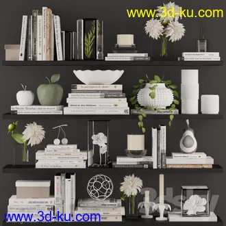 装饰品模型合集,室内摆设品,艺术品,小饰物,装饰器具等模型