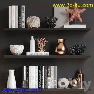 装饰品模型合集,室内摆设品,艺术品,小饰物,装饰器具等模型