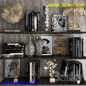 装饰品模型合集,室内摆设品,艺术品,小饰物,装饰器具等模型
