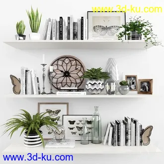 装饰品模型合集,室内摆设品,艺术品,小饰物,装饰器具等模型