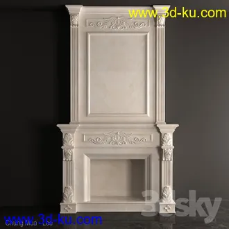 经典火炉模型,壁炉,火盆,取暖坑等模型的图片