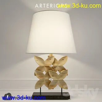 现代台灯模型合集的图片
