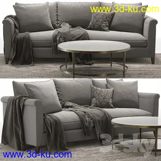 现代沙发模型合集的图片