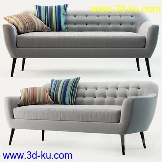 现代沙发模型合集的图片