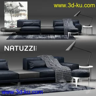 现代沙发模型合集的图片