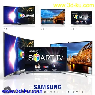 电视模型合集,液晶电视,等离子电视等模型的图片
