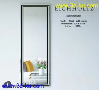 现代镜子模型合集的图片