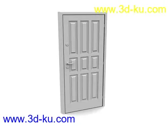 门模型合集共48个的图片