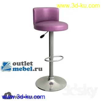 酒吧凳子模型合集,长腿凳,吧台凳等模型的图片