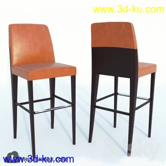 酒吧凳子模型合集,长腿凳,吧台凳等模型的图片