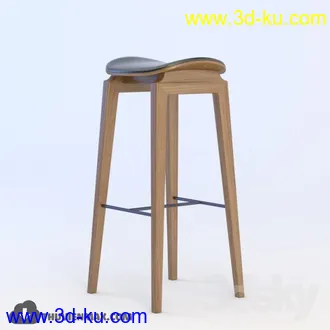 酒吧凳子模型合集,长腿凳,吧台凳等模型的图片