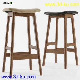 酒吧凳子模型合集,长腿凳,吧台凳等模型的图片