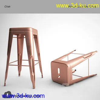 酒吧凳子模型合集,长腿凳,吧台凳等模型的图片