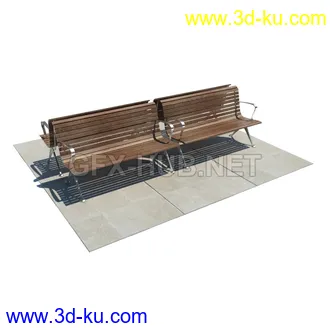 栅栏,围栏,长椅,围墙,石亭,小桥,护栏,亭子,隔离草坪,木椅等模型合集的图片17