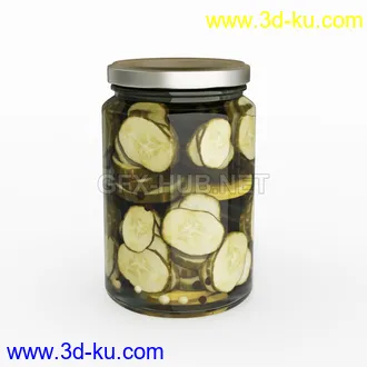 厨房用品,油盐酱醋,保鲜袋,平底锅,锅盆,盛具,酒架,勺子,称,电子称,烤箱等模型的图片15