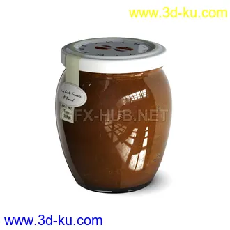 厨房用品,油盐酱醋,保鲜袋,平底锅,锅盆,盛具,酒架,勺子,称,电子称,烤箱等模型的图片19