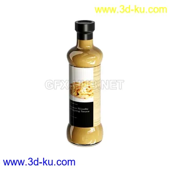 厨房用品,油盐酱醋,保鲜袋,平底锅,锅盆,盛具,酒架,勺子,称,电子称,烤箱等模型的图片26