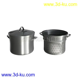 厨房用品,油盐酱醋,保鲜袋,平底锅,锅盆,盛具,酒架,勺子,称,电子称,烤箱等模型的图片40