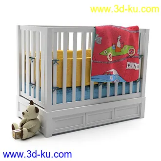 儿童用品,小木椅,布娃娃,玩具熊,婴儿车,儿童床,儿童书桌,摇篮,儿童小车,铅笔,玩具车等模型合集