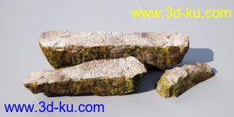 花园场景,草坪,园艺,园林景观,草地,树桩,假山,小水池,石头,岩石,欧式亭子等模型合集的图片40