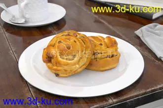 面包,蛋糕,甜点,披萨,热狗,三明治,汉堡包,卷饼,炸鸡,香肠,鱼干,饼干等食物模型合集的图片