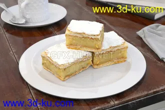 面包,蛋糕,甜点,披萨,热狗,三明治,汉堡包,卷饼,炸鸡,香肠,鱼干,饼干等食物模型合集的图片