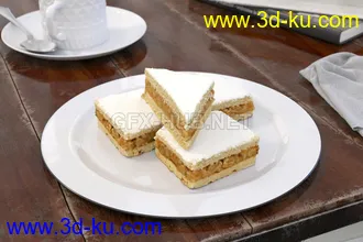 面包,蛋糕,甜点,披萨,热狗,三明治,汉堡包,卷饼,炸鸡,香肠,鱼干,饼干等食物模型合集的图片