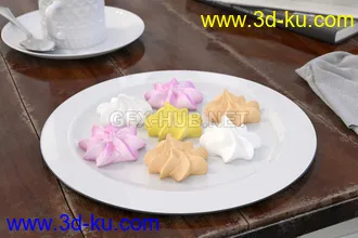 面包,蛋糕,甜点,披萨,热狗,三明治,汉堡包,卷饼,炸鸡,香肠,鱼干,饼干等食物模型合集的图片